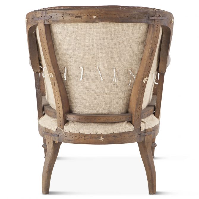 Shakespeare Deconstructed Arm Chair-Home Trends & Designs-HOMETD-G205-1113-11-Lounge Chairs-3-France and Son
