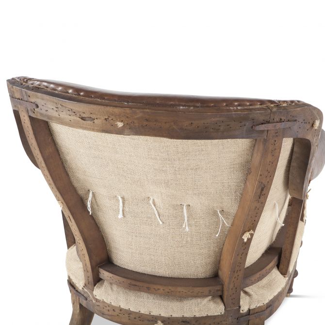 Shakespeare Deconstructed Arm Chair-Home Trends & Designs-HOMETD-G205-1113-11-Lounge Chairs-4-France and Son
