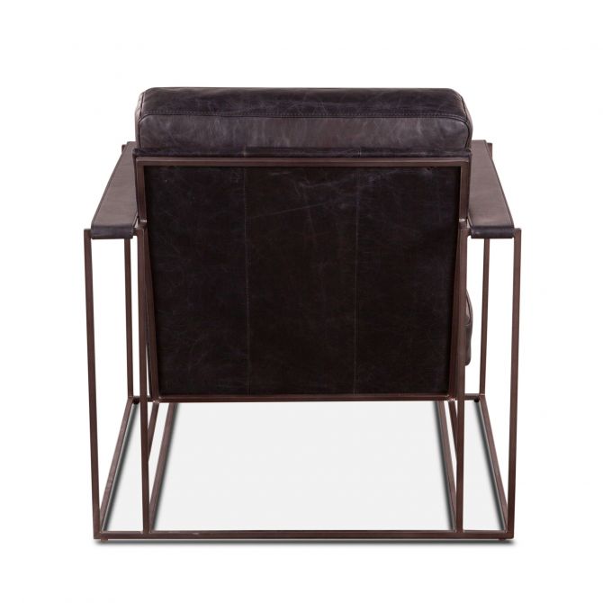 Bogart Modern Arm Chair-Home Trends & Designs-HOMETD-G205-BGAC-EB-Lounge Chairs-5-France and Son