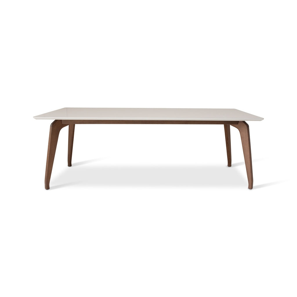 Giane Dining Table-Urbia-URBIA-BSM-208166-04-Dining TablesOff White & Nogal-6-France and Son