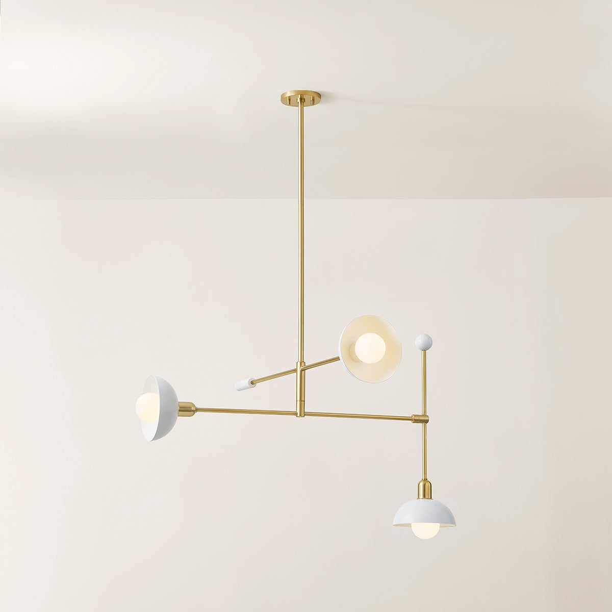Billie Chandelier-Mitzi-HVL-H878803-AGB/SWH-Chandeliers-1-France and Son