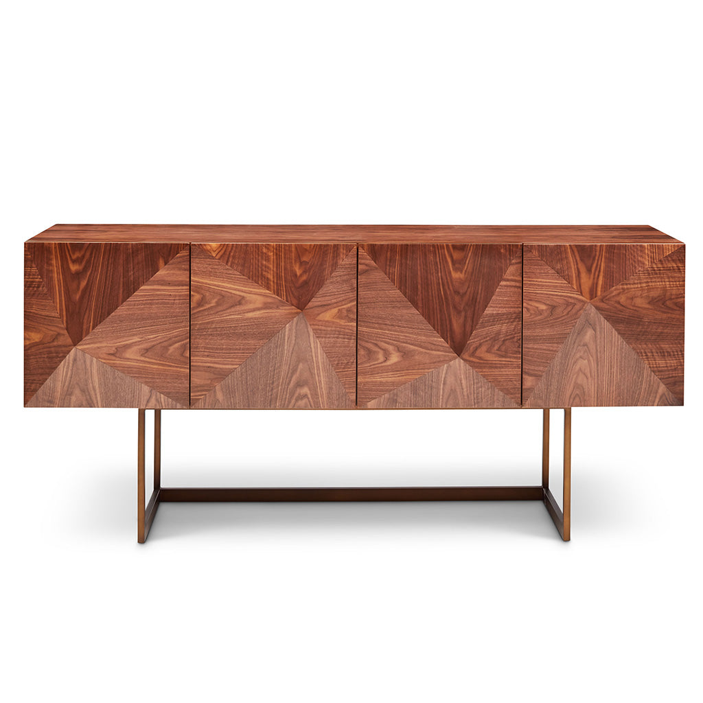 Cube Buffet-Urbia-URBIA-IE-CUBE-BUF-Sideboards & CredenzasWalnut-1-France and Son