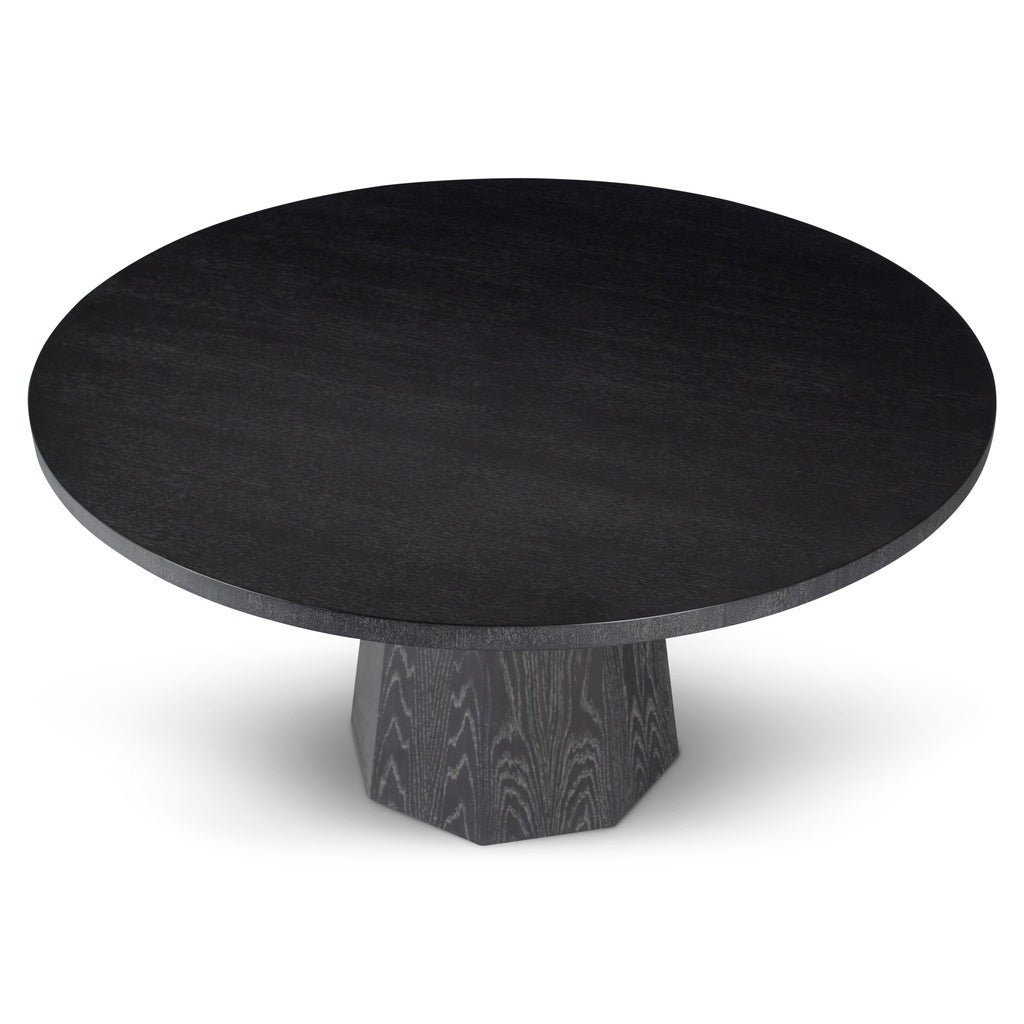 Kaia Round Dining Table-Urbia-URBIA-IE-KA-DT-60-CHAR-Dining TablesCharcoal-4-France and Son