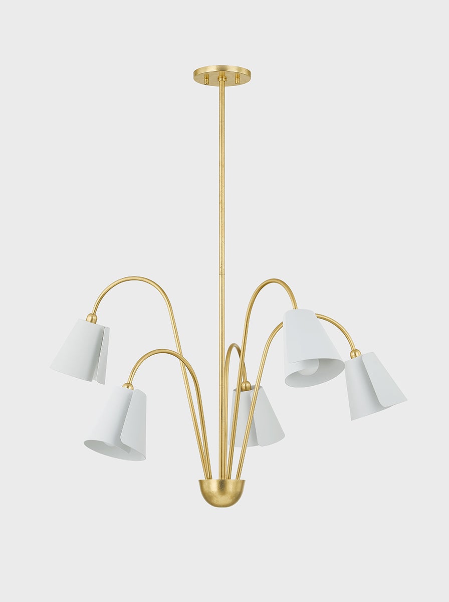 LILA Chandelier-Mitzi-HVL-H852805-GL/TWH-Chandeliers-4-France and Son