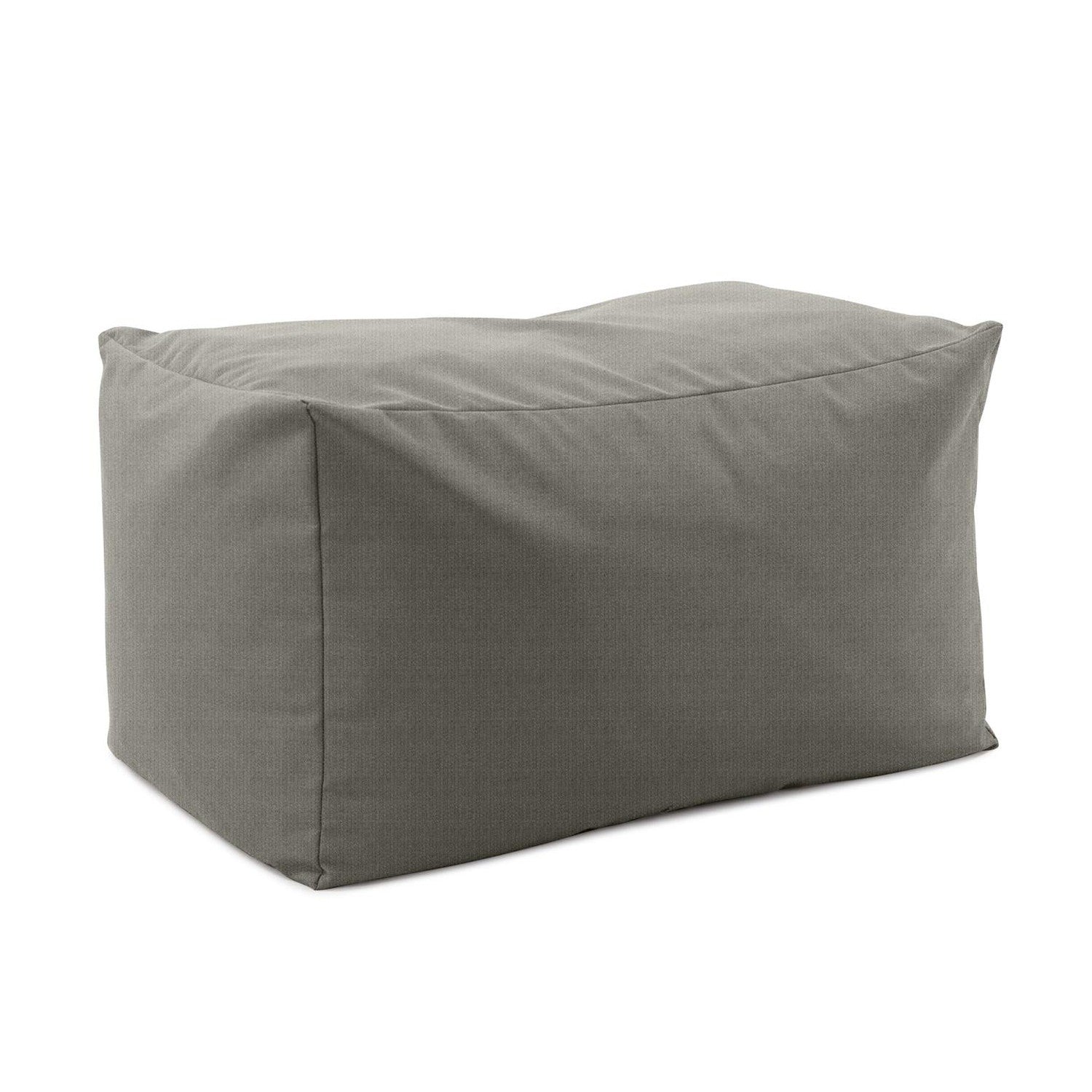 Outdoor Pouf Bench-The Howard Elliott Collection-HOWARD-Q876-1334-BenchesDriftwood Sand-Polyester-8-France and Son