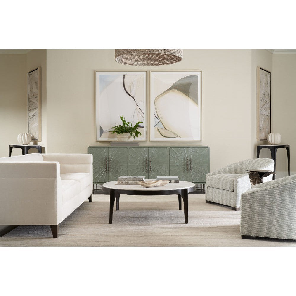 Rome Round Cocktail Table-Theodore Alexander-THEO-TA51155-Coffee Tables-3-France and Son