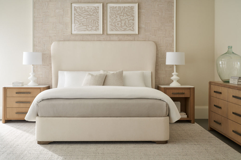 Essence Upholstered US King Bed-Theodore Alexander-THEO-TA83056.1CLK-Beds-2-France and Son