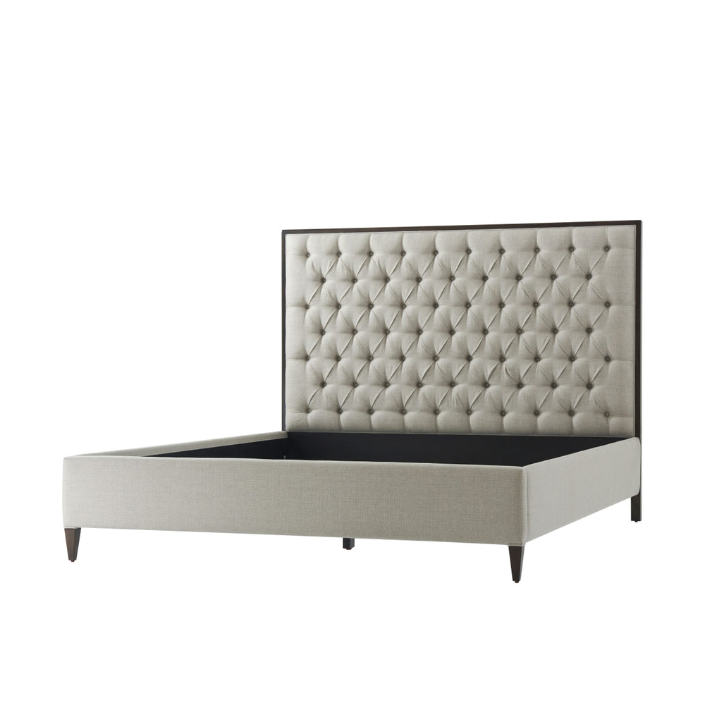 Talbot Upholstered California King Bed-Theodore Alexander-THEO-TAS84010.1BFX-Beds-3-France and Son