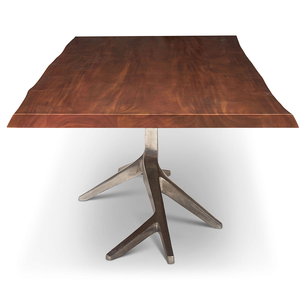 Trunk Dining Table-Urbia-URBIA-IE-TRUNK-DT-Dining TablesAntique Nickel-5-France and Son