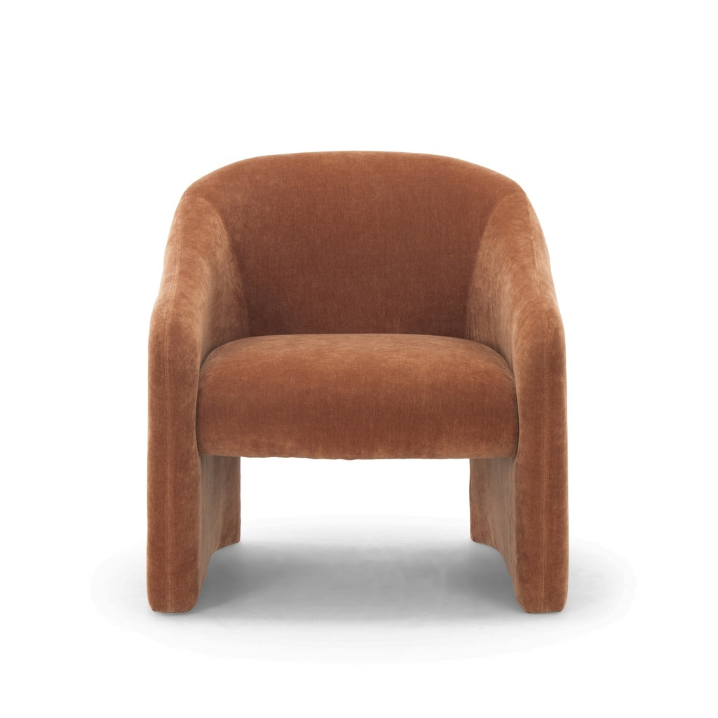 Aksel Accent Chair-Urbia-URBIA-VSD-AKSEL-C-RUST-Lounge ChairsRust-1-France and Son