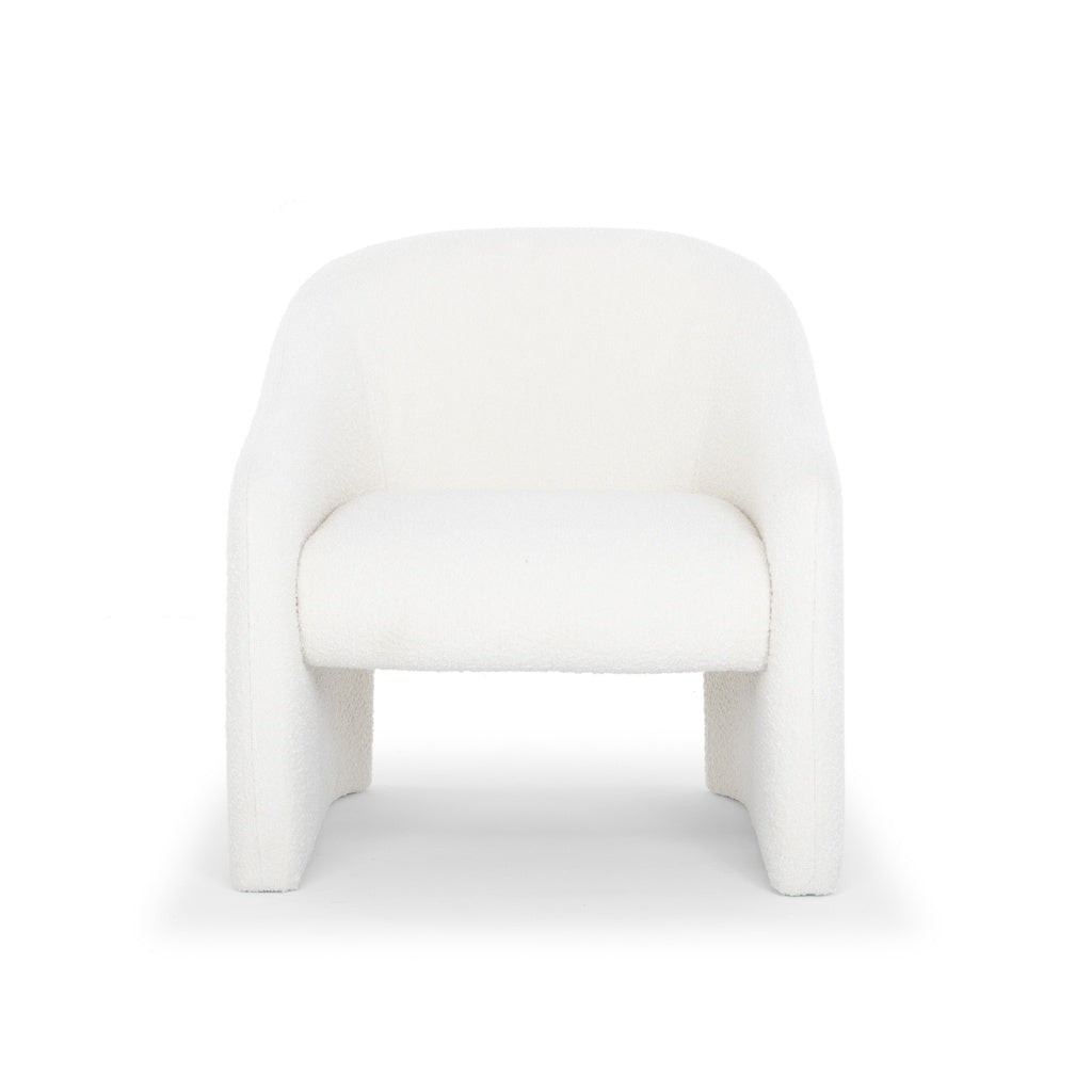 Aksel Accent Chair-Urbia-URBIA-VSD-AKSEL-C-WHT-Lounge ChairsWhite Bouclé-3-France and Son
