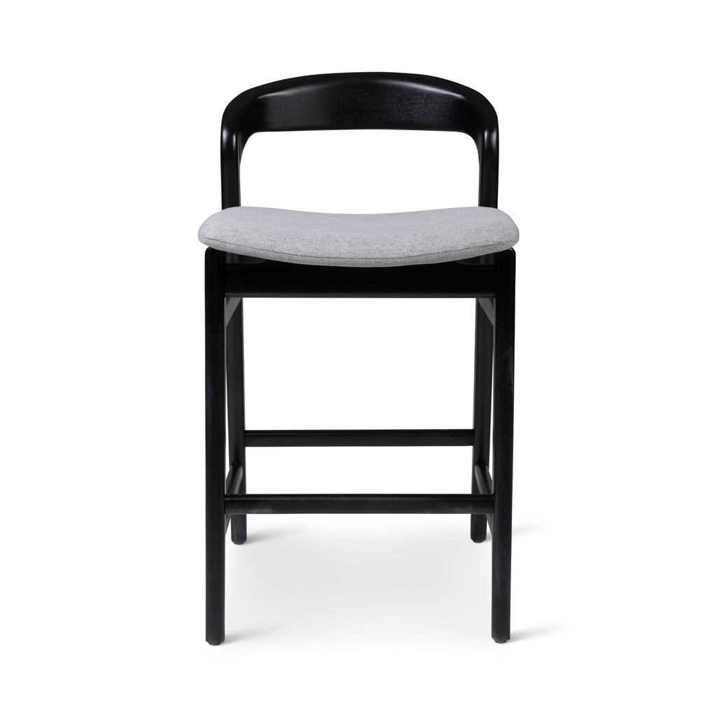 Velma Counter Stool-Urbia-URBIA-BSM-208122-02-Stools & OttomansEssence Grey & Ebano-2-France and Son