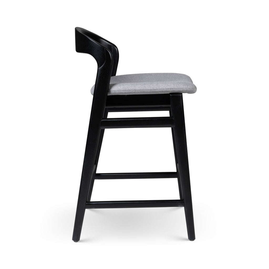 Velma Counter Stool-Urbia-URBIA-BSM-208122-02-Stools & OttomansEssence Grey & Ebano-3-France and Son