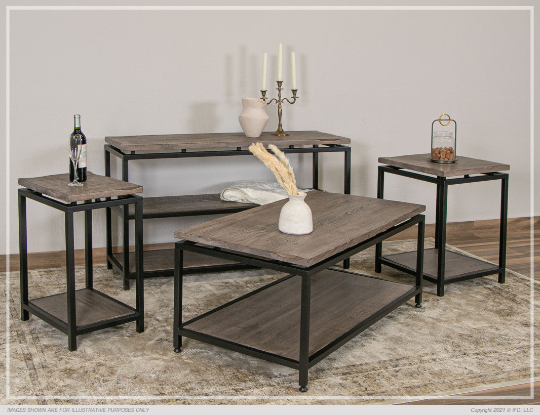Blacksmith Cocktail Table-IFD-IFD-IFD2321CKT-Coffee Tables-2-France and Son
