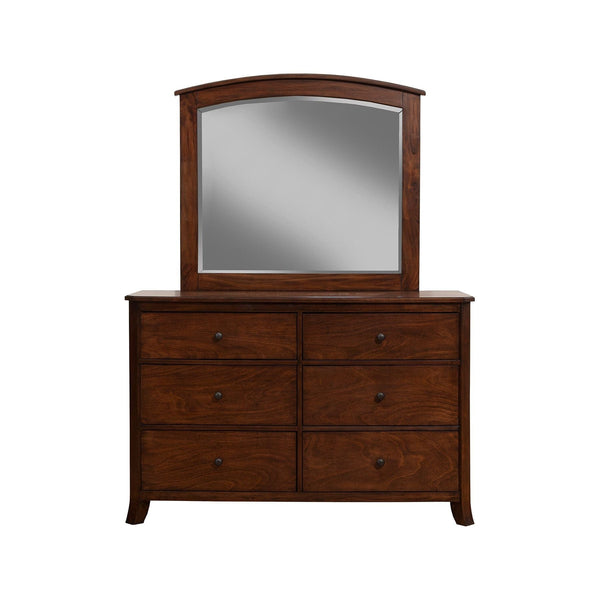 Baker Dresser, Mahogany-Alpine Furniture-ALPINE-977-03-Dressers-2-France and Son