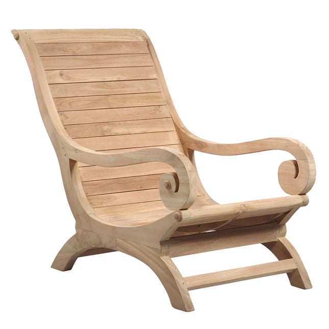 Tommy Outdoor Lounge Chair-Dovetail-DOVE-BJ017-Outdoor Lounge Chairs-1-France and Son