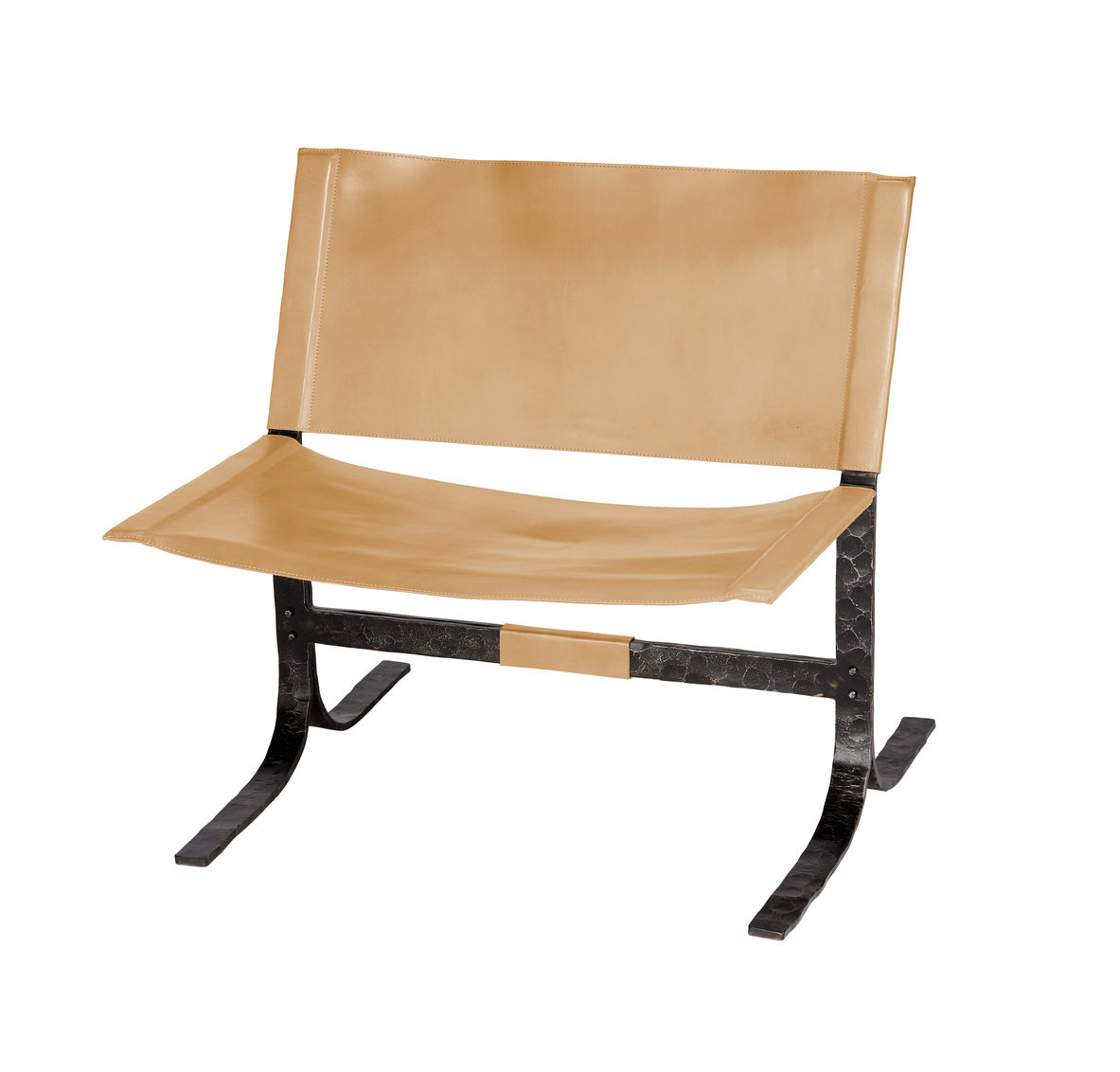 Alessa Sling Chair-Jamie Young-JAMIEYO-20ALES-CHCA-Lounge ChairsBrown-6-France and Son
