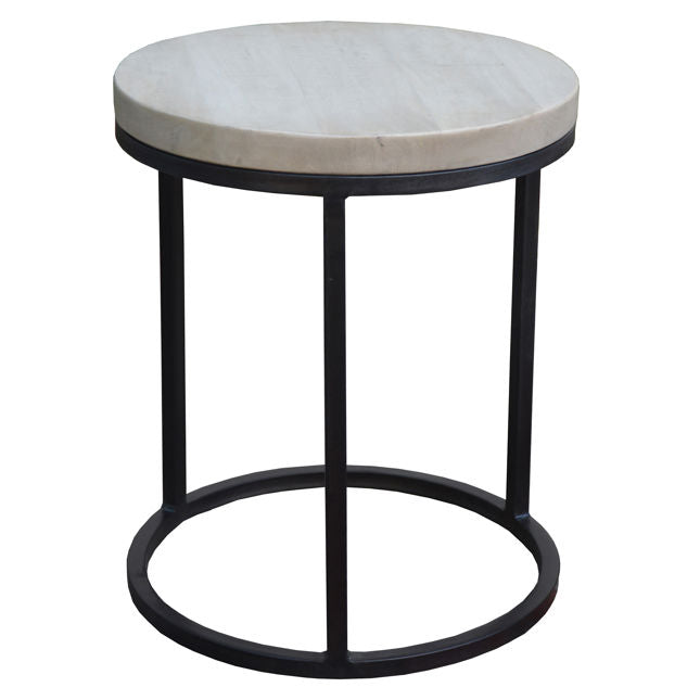 Agra Side Table-Dovetail-DOVE-DOV16566-Side Tables-2-France and Son