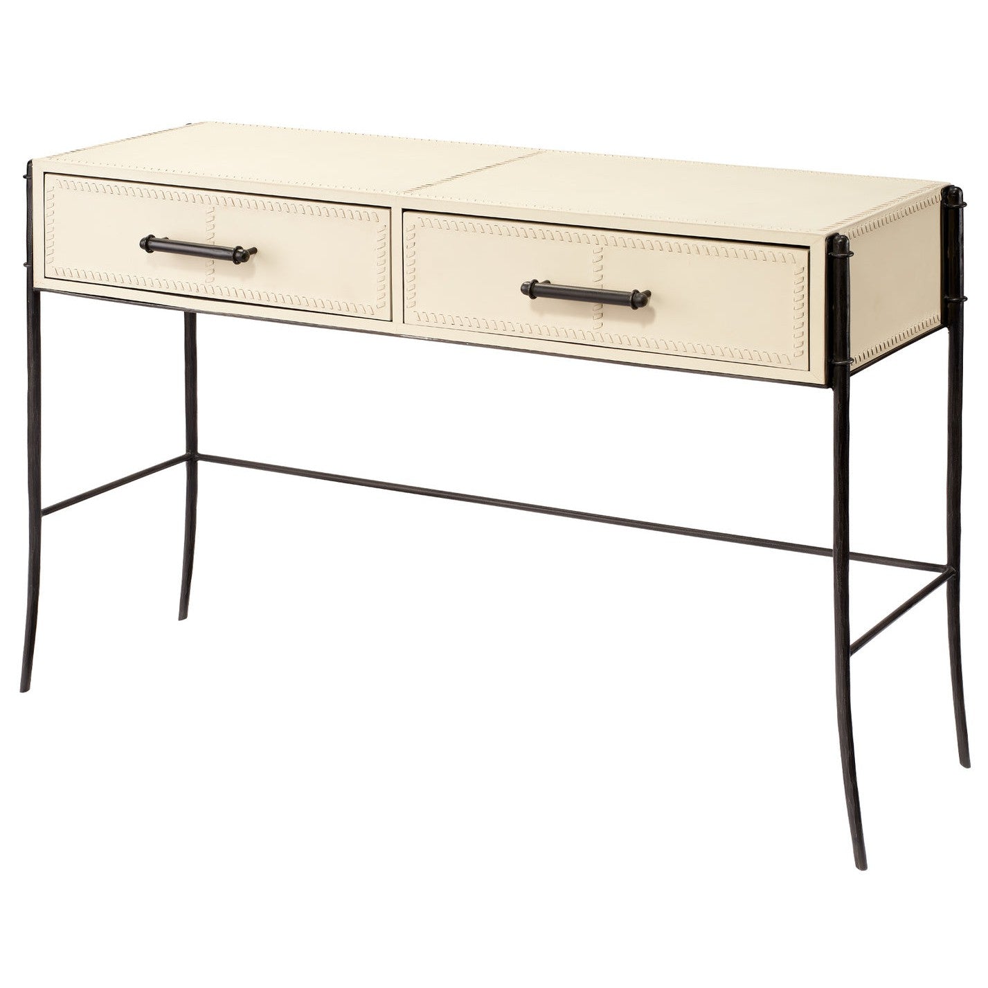 Nevado Console Table-Jamie Young-JAMIEYO-20NEVA-COOW-Console Tables-1-France and Son