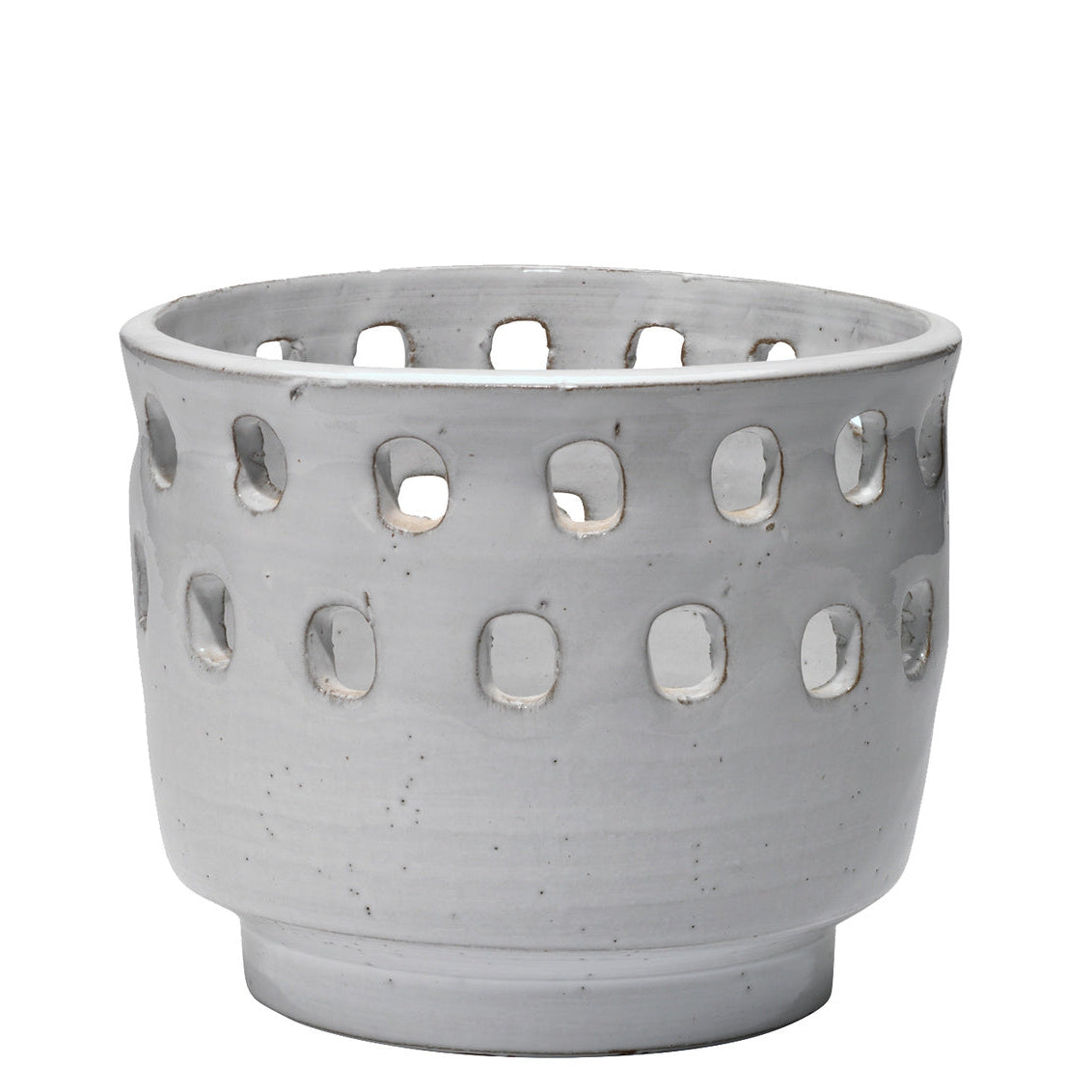 Perforated Pot-Jamie Young-JAMIEYO-7PERF-LGWH-Decorative Objects-1-France and Son