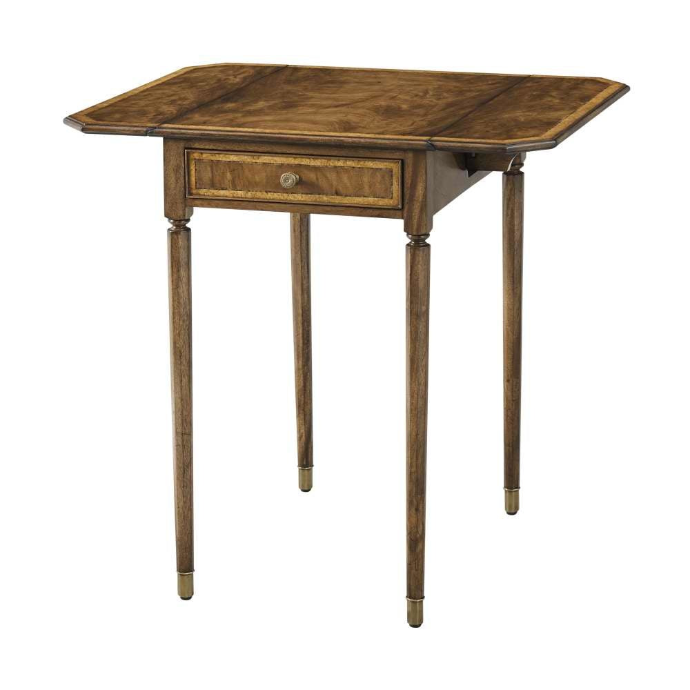 Sloane Folding Table-Theodore Alexander-THEO-SC50045-Side Tables-1-France and Son