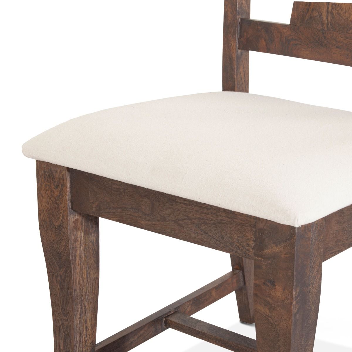 Nimes 18" Upholstered Dining Chair Weathered Mango - Set of 2-Home Trends & Designs-HOMETD-FNM-DC18UWM-Dining Chairs-3-France and Son