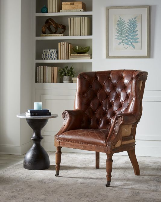 Welsh Deconstructed Arm Chair-Home Trends & Designs-HOMETD-G205-1100-11-Lounge Chairs-2-France and Son
