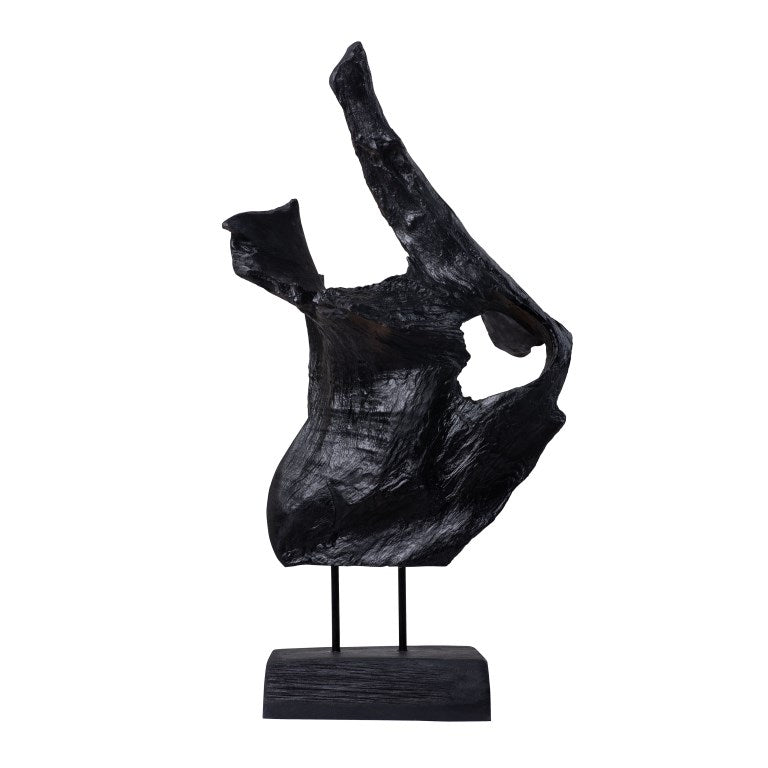 Antler Sculpture - Ebonized-Elk Home-ELK-H0627-10912-Decorative Objects-1-France and Son