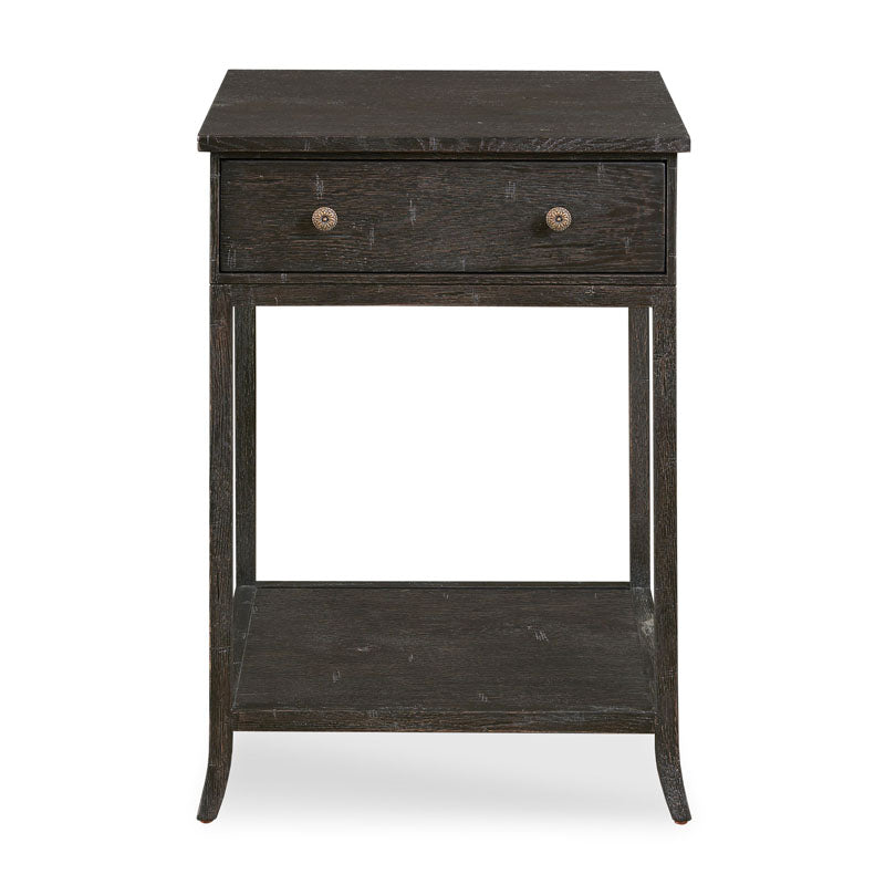 Sincerity Bedside Table-Woodbridge Furniture-WOODB-LL105-23-NightstandsLimewash Finish-7-France and Son