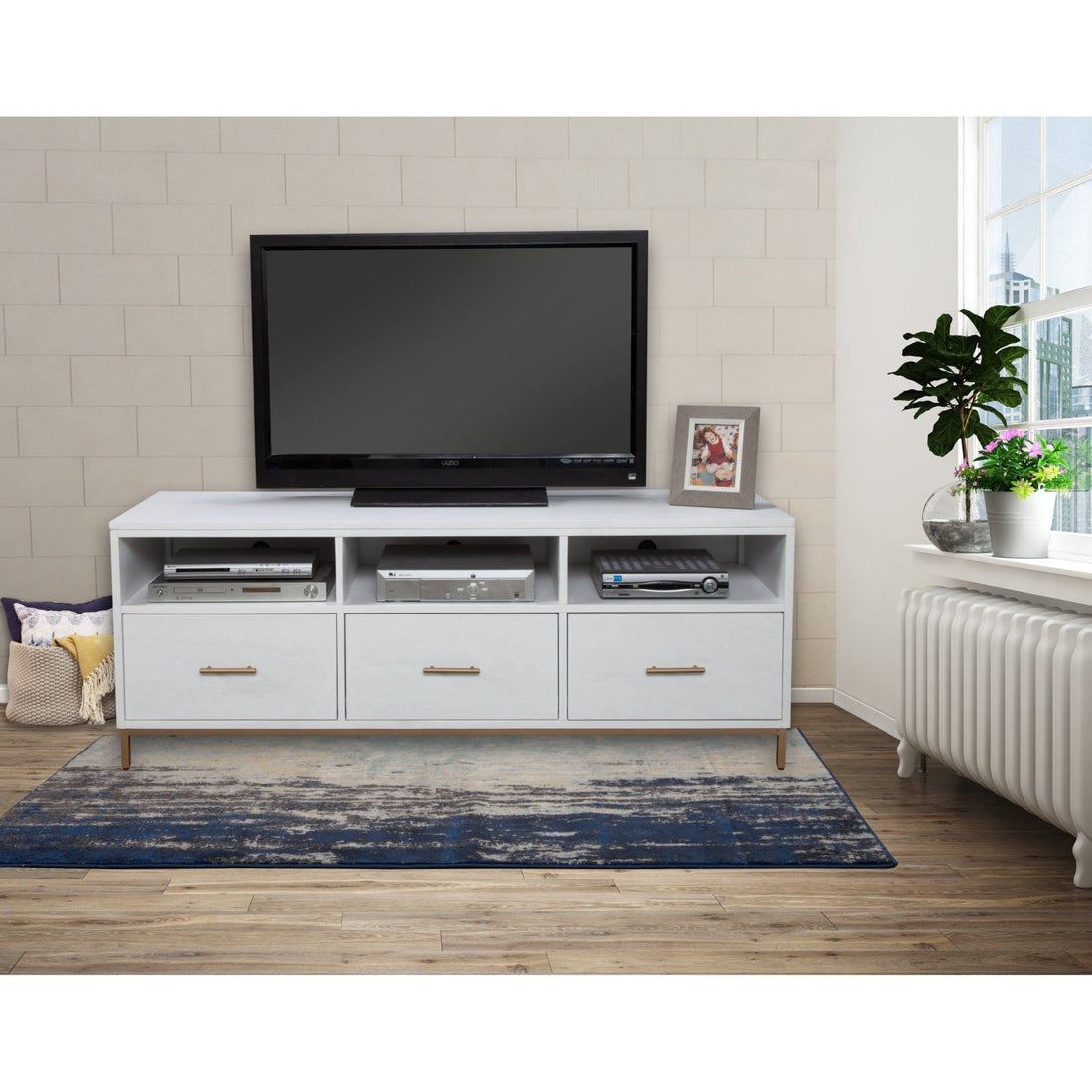 Madelyn TV Console-Alpine Furniture-Alpine-2010-10-Media Storage / TV Stands-7-France and Son