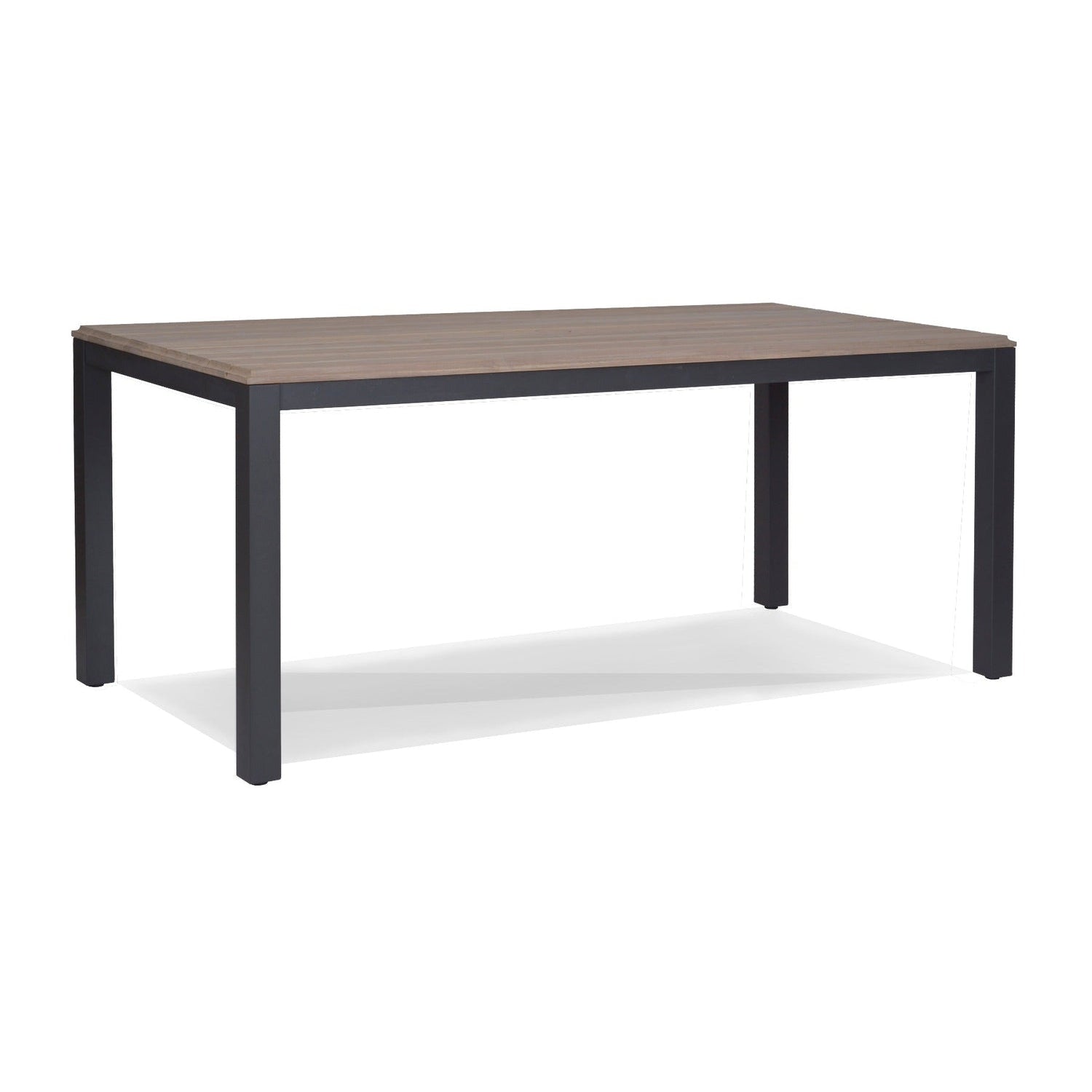 Bellevue Outdoor Dining Table-Woodbridge Furniture-WOODB-O-500-36-Outdoor Dining Tables-1-France and Son