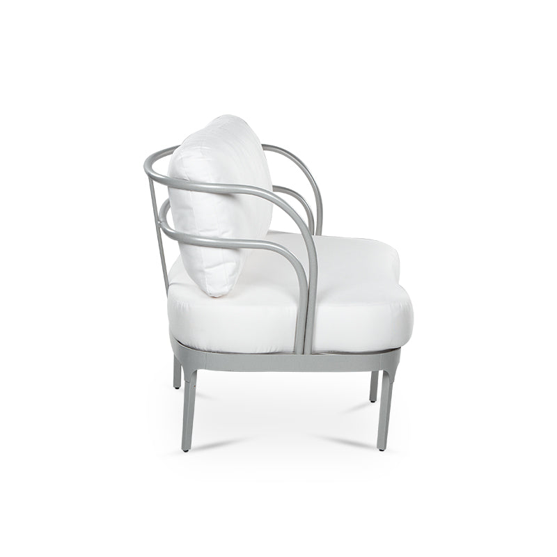 Amalfi Outdoor Loveseat-Woodbridge Furniture-WOODB-O-7000-M9-Outdoor Sofas-3-France and Son