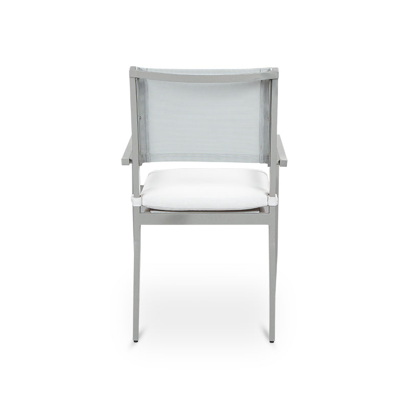 Amalfi Stackable Arm Chair-Woodbridge Furniture-WOODB-O-7004-M9-Dining Chairs-4-France and Son