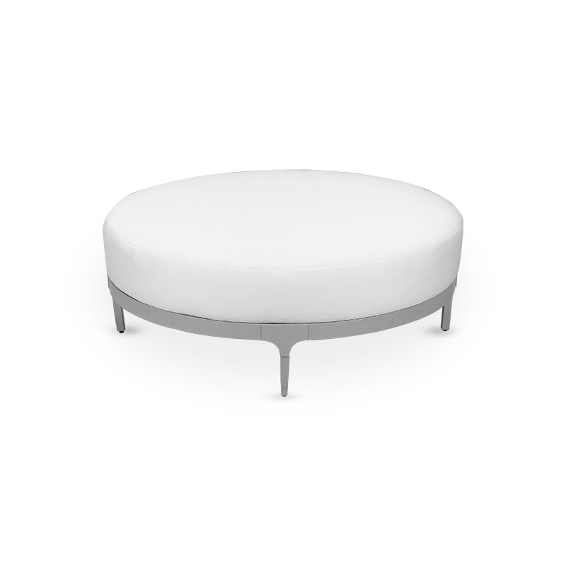 Amalfi Oval Ottoman-Woodbridge Furniture-WOODB-O-7007-M9-Stools & Ottomans-2-France and Son