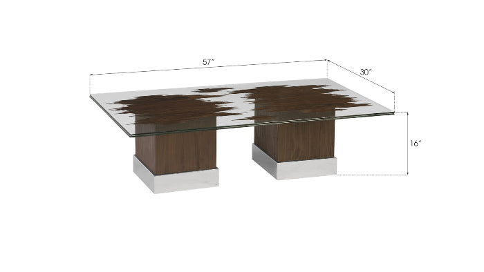 Floating Slice Coffee Table-Phillips Collection-PHIL-PH96672-Coffee Tables-3-France and Son