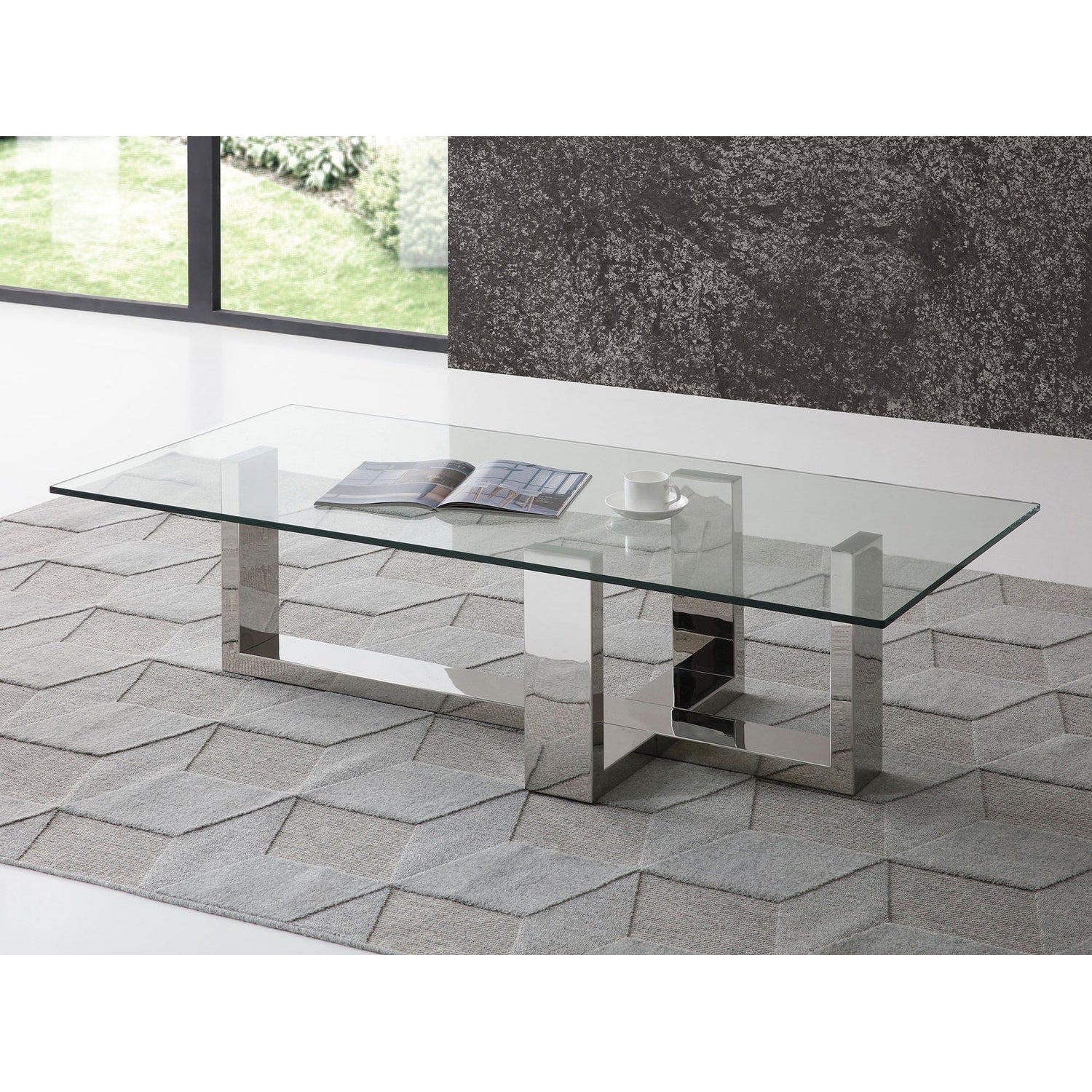 Blake Coffee Table-Whiteline Modern Living-WHITELINE-CT1439-Coffee Tables-1-France and Son