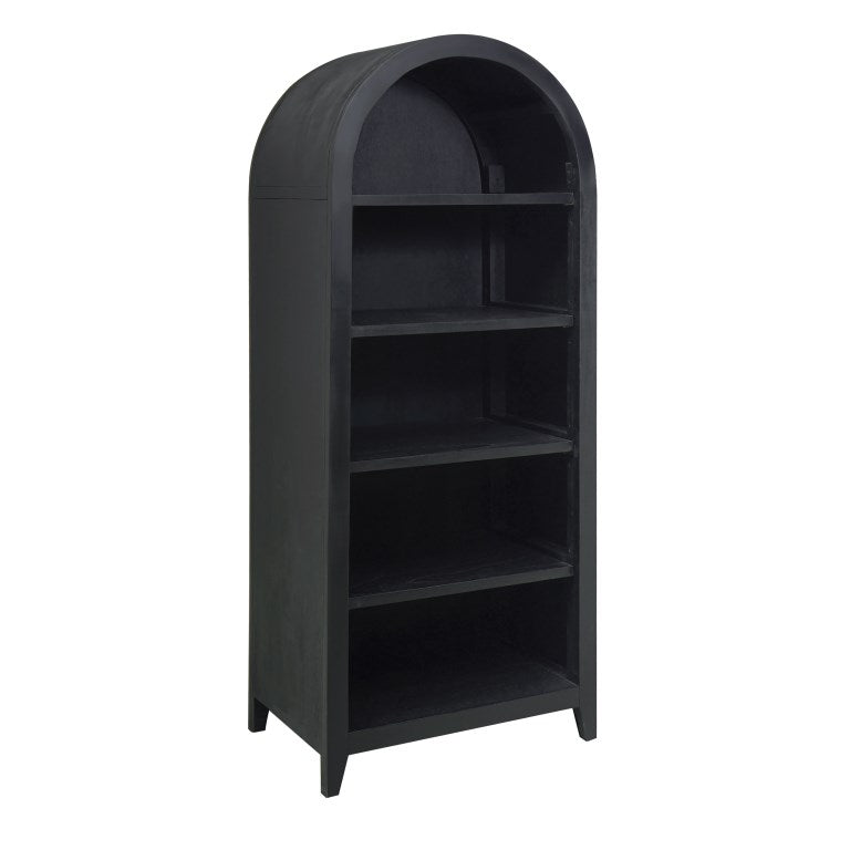 Conrad Bookcase - Kettle Black-Elk Home-ELK-S0075-10392-Bookcases & Cabinets-2-France and Son