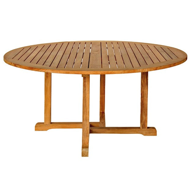 Oxford Round Dining Table 60"-Three Birds Casual Outdoor-Threeb-RD60-Outdoor Dining Tables-1-France and Son