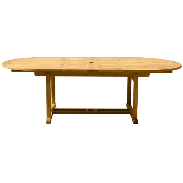 Chelsea Oval Extension Table 74" - 98"-Three Birds Casual Outdoor-Threeb-COV98-Outdoor Dining Tables-1-France and Son
